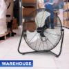 Plexon 20 inch Floor Fan Industrial Fan Heavy Duty Metal Electric High Velocity Fan for Home Garage Shops Warehouse Workshop Barn Patio, 3-Speed 4200 CFM, Black7