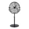 Plexon 30" High Velocity Pedesal Fan Heavy Duty Industrial Standing Fan Commercial Metal Outdoor for Garage Bedroom Gym Shop Warehouse 3 Speeds 7600 CFM, Black1