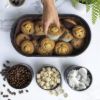 Plexon Bread Box for Kitchen Countertop with Coffee Sugar Tea Kitchen Storage Containers, Bread Box and Canisters Set for the Kitchen with Lid, Black5
