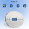 Plexon Trash Can Lid, Compotible with 13-Gallon Round Fire Resistant Garbage Container, Beige Lid for Galvanized Steel Waste Bin2