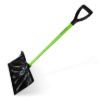 PLEXON Snow Shovel for Driveway, Snow Shovel for Car, Ergonomic Plastic Lightweight Snow Shovels for Snow Removal with D-Grip Handle, Home Garage, 48"1