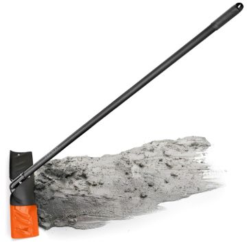 PLEXON 50" Concrete Placer 20" Wide Blade with Metal Handle, Concrete Rake Spreader Puller, Concrete Come Alone, Kraft Concrete Tool Finishing Leveling, Concreto Herramientas1