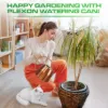 Plexon Rose Gold Metal Watering Can Indoor Plants 40 oz, Stainless Steel Long Spout Watering Can Outdoor House Plant Flower, Garden9