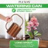 Plexon Rose Gold Metal Watering Can Indoor Plants, 54 oz Stainless Steel Long Spout Watering Can Outdoor House Plant Flower, Garden3