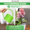Plexon 40 oz Green Powder Coated Steel Watering Can Indoor Plants - Long Spout Watering Can Outdoor House Plant Flower, Garden2
