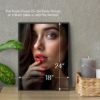 Plexon 18x24 Poster Frame Black, Horizontal or Vertical Wall, Set of 3 Poster Frames 18 x 24, Puzzle Picture Hanging, Durable Poster 24x18 Frame Front Polished Plexiglass, Wall Gallery Frame Kit4
