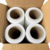 PLASTIC PRINCE 18" x 1000 ft 70 Gauge 4 Rolls Pallet Hand Shrink Wrap Stretch Wrap High Quality 1 Pack (4)2