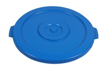 PLASTIC PRINCE Round Trash Can Lid, Compatible with 32 Gallon Wastebasket Garbage Can, Blue Plastic1
