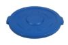 PLASTIC PRINCE Round Trash Can Lid Compatible with 55 Gallon Plastic Prince Container, Blue1