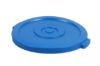 PLASTIC PRINCE Round Trash Can Lid, Compatible with 20 Gallon Wastebasket Garbage Can, Blue Plastic1