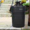 PLASTIC PRINCE 44 Gallon Round Trash Can Garbage Can Gray Waste Container for Home Garage Restaurants Warehouses7