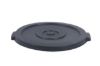 PLASTIC PRINCE Round Trash Can Lid Compatible with 44 Gallon Plastic Prince Container, Gray2