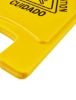 PLASTIC PRINCE Wet Floor Sign, Slippery When Wet A-Frame Caution Sign, Bright Yellow7