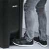 PLASTIC PRINCE 27 Gallon Step-On Trash Can/Container, Black Plastic Dustbin with Lid and Foot Pedal, Hands-Free Disposal4